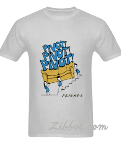 friends tv show pivot t shirt