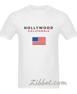 hollywood california tshirt