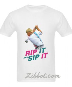 john daly rip it and sip it tshirt