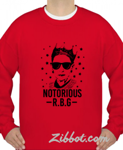 notorious rbg sweatshirt