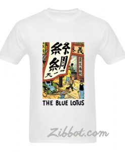 The Blue Lotus t shirt