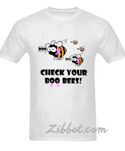 check your boo bees t shirt