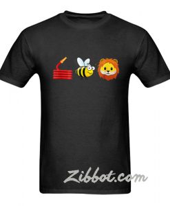 hose bee and lions t shirt
