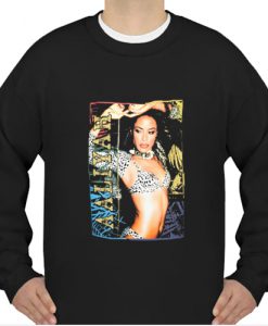 Aaliyah graphic sweatshirt