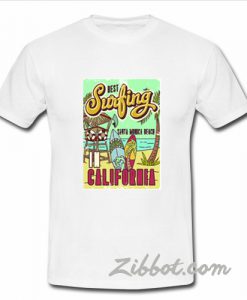 Best Surfing Santa Monica T shirt