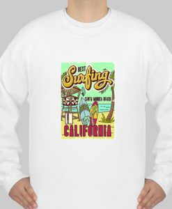 Best Surfing Santa Monica sweatshirt