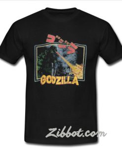 godzilla t shirt