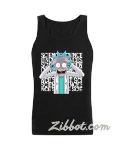 rick and morty science tank top