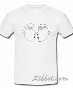 Abstract face t shirt