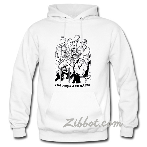 the boys are back hoodie