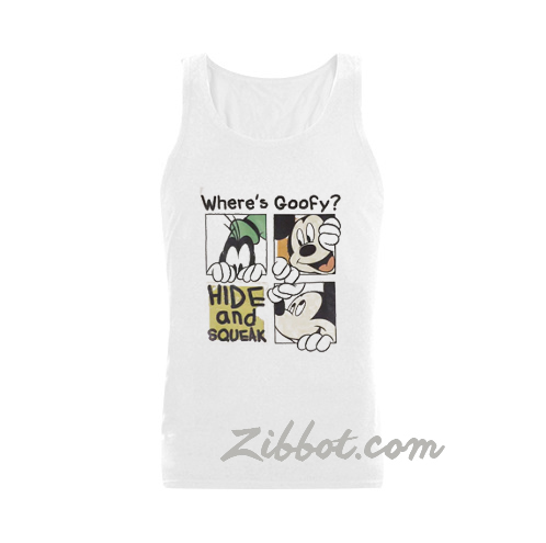 where's goofy mickey mouse tank top