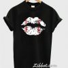 baseball lips t shirt