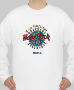 hard rock cafe rome sweatshirt