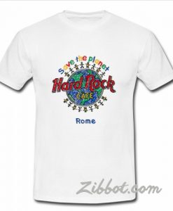 hard rock cafe rome t shirt