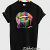 lips rainbow t shirt