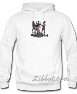 Group Beating Up hoodie