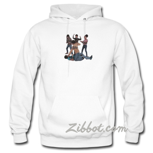 Group Beating Up hoodie