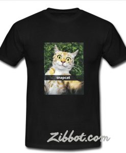Humor Kitty Cat Snapcat Selfie T Shirt