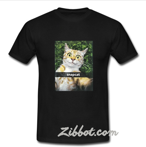 Humor Kitty Cat Snapcat Selfie T Shirt