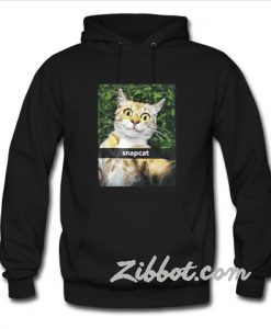 Humor Kitty Cat Snapcat Selfie hoodie