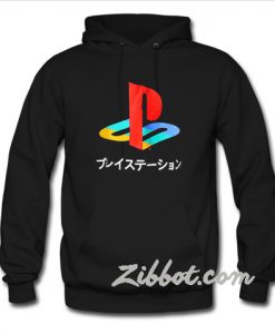 Playstation Japanese Katakana hoodie
