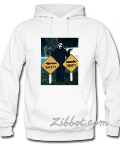 Scream Safety or Death Graphic hoodie