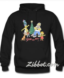 christmas simpsons hoodie