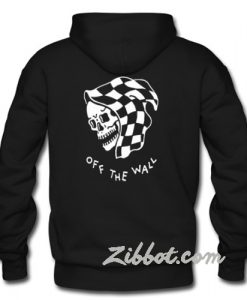 off the wall hoodie back
