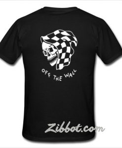 off the wall t shirt back