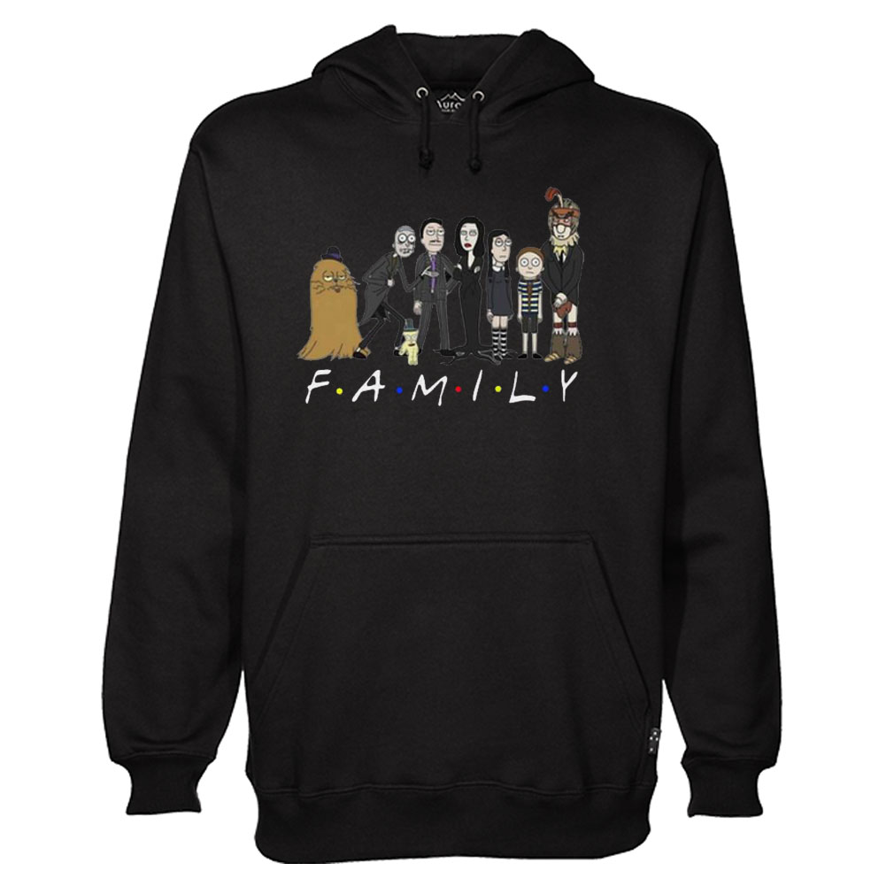 Awesome Harry Potter Rick and Morty Family Friends Hoodie