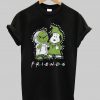 Grinch and Snoopy Friends Christmas light t shirt