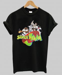 Looney Tunes Space Jam Confetti Graphic T Shirt