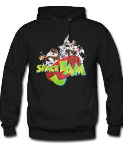 Looney Tunes Space Jam Confetti Graphic hoodie