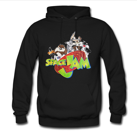 Looney Tunes Space Jam Confetti Graphic hoodie