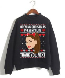 Ariana Grande Christmas Thank You Next Sweatshirt