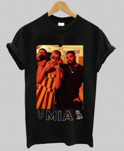 Bad Bunny & Drake MIA t shirt