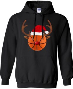 Basketball Reindeer Hoodie