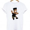 Black Bart Simpson T Shirt