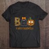 Boo Happy Halloween Ghost t shirt