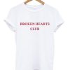 Broken hearts club T-shirt