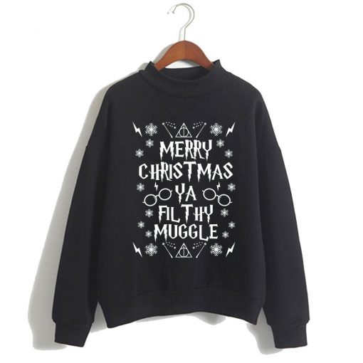 Christmas Ya Filthy Muggle Harry Potter sweatshirt