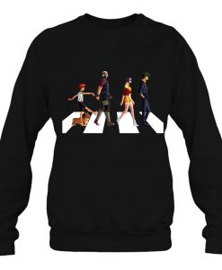 Cowboy Bebop Team Walking Abbey Road sweatshirt