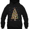 Cute Frog Christmas Tree hoodie