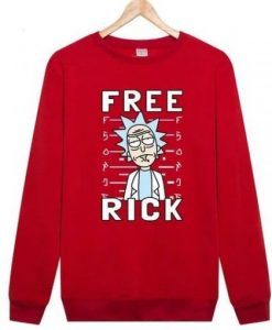 Free Rick Morty Sweatshirt