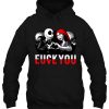 Fuck You Love You Jack And Sally hoodie