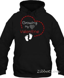 Growing My Valentine Heart hoodie