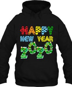 Happy New Year 2020 Colorful Christmas hoodie