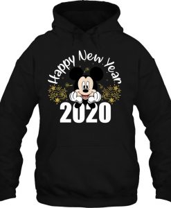 Happy New Year 2020 Mickey Mouse hoodie