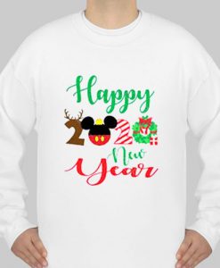 Happy New Year 2020 Mickey sweatshirt