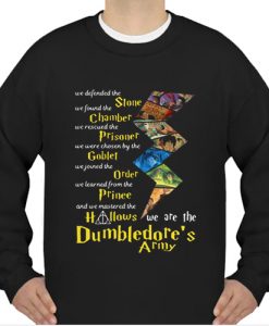Harry Potter Hallows we are the Dumbledore’s Army sweatshirt